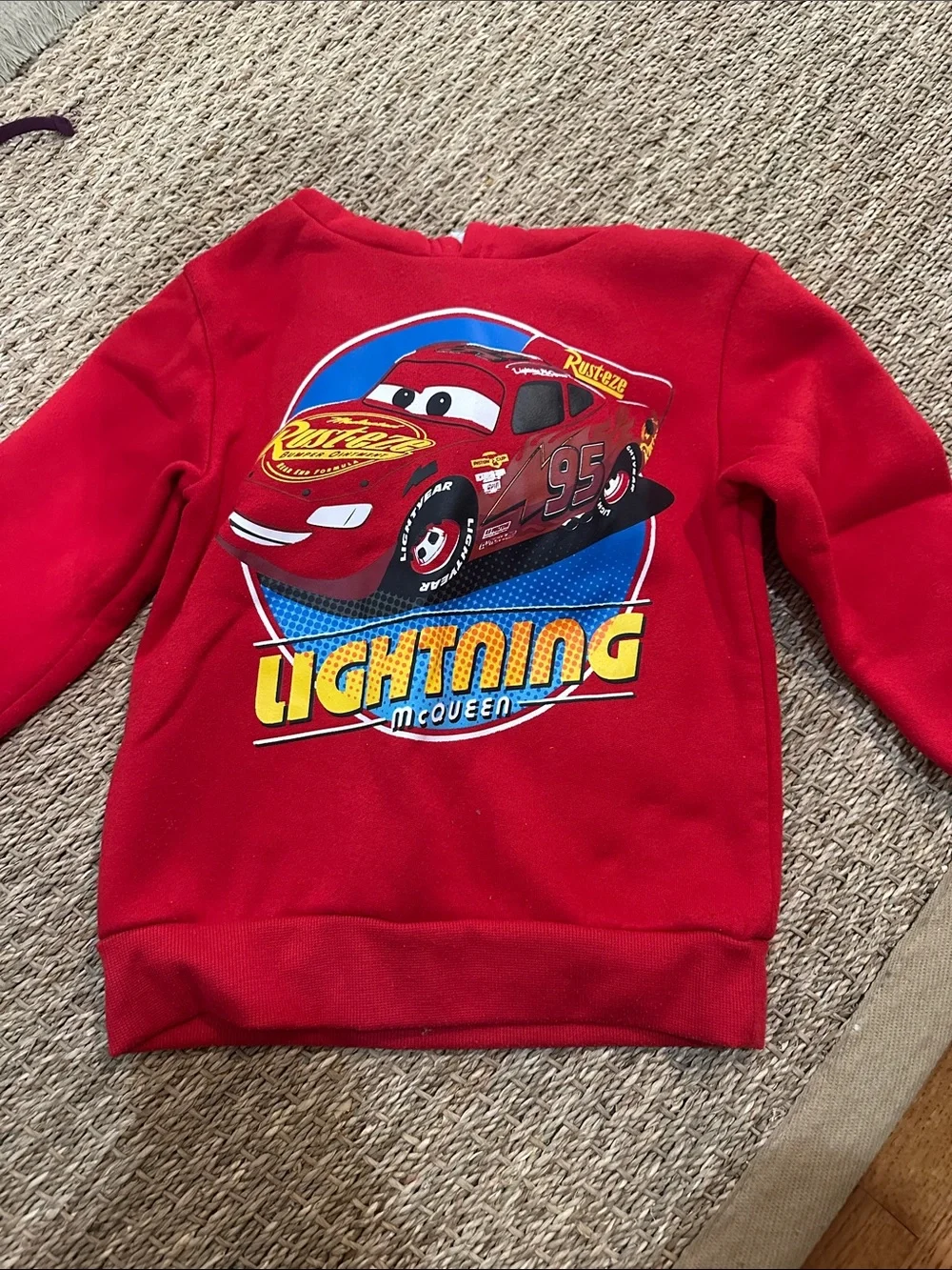 Disney Red Lightning McQueen Pullover Sweatshirt